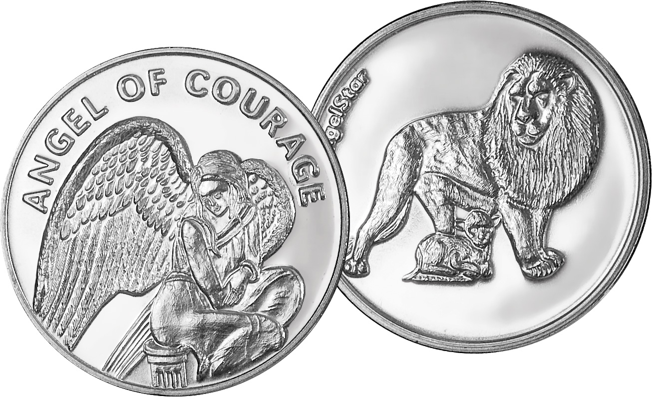 Angel of Courage - Angel Coin (Available April 2025)