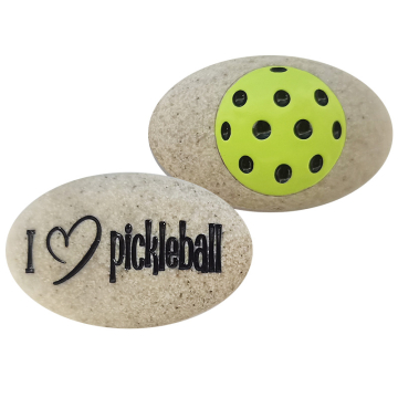 I Love Pickleball - Lucky Pickleball Stones